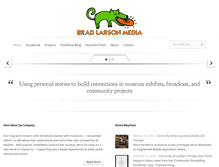 Tablet Screenshot of bradlarson.com